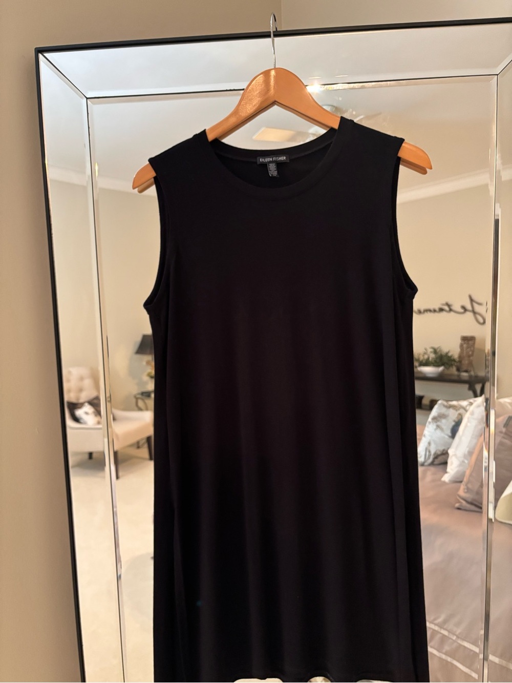 Eileen Fisher Black Sleeveless Tunic/ Dress size S